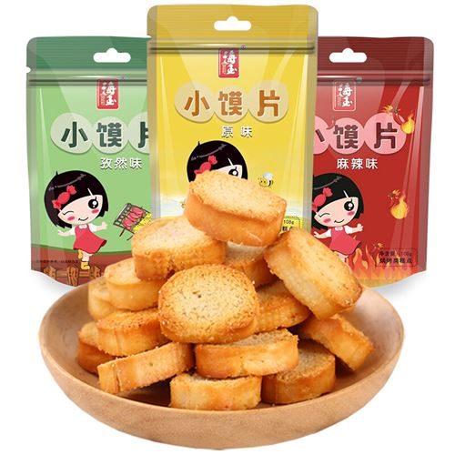 海玉烤馍片1060克整箱5种口味混合装山东特产烘烤类糕点休闲食品饼干