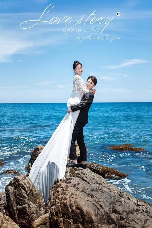本地旅拍婚纱照，5套服装含精修38张，月底前可约